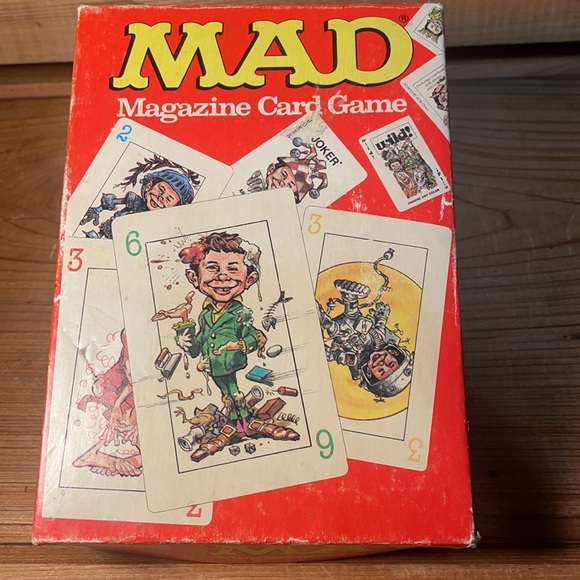 1979 Instructions to a 1980 "MAD" card game! All pieces and Madness Included! - Picture 5 of 16